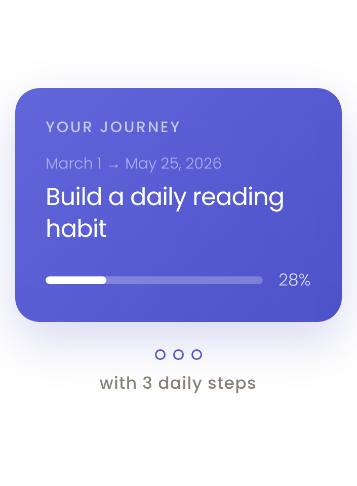 Begin a journey